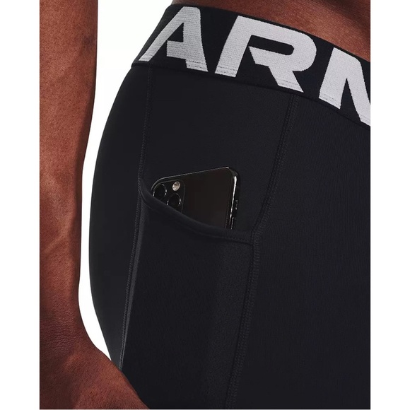 UNDER ARMOUR • Men’s Black UA ColdGear Armour Leggings - Picture 6 of 9
